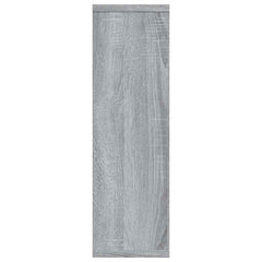 vidaXL Wall Shelf Grey Sonoma 85x16x52.5 cm Engineered Wood 6