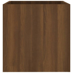 vidaXL Planter Box Brown Oak 40x40x40 cm Engineered Wood 5