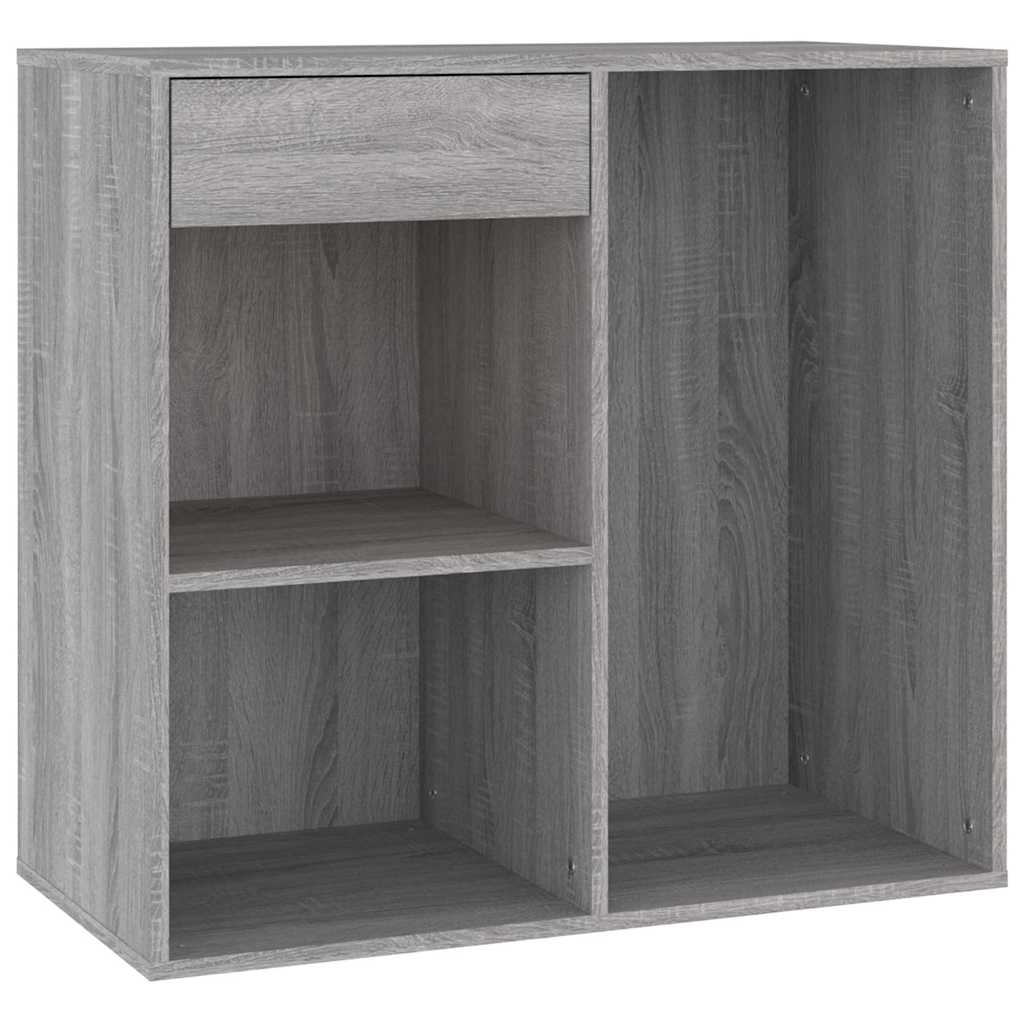 Cosmetic Cabinet 80x40x75 cm Engineered Wood Grey sonoma
