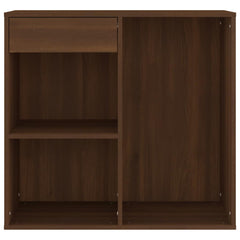 vidaXL Cosmetic Cabinet Brown Oak 80x40x75 cm Engineered Wood 3