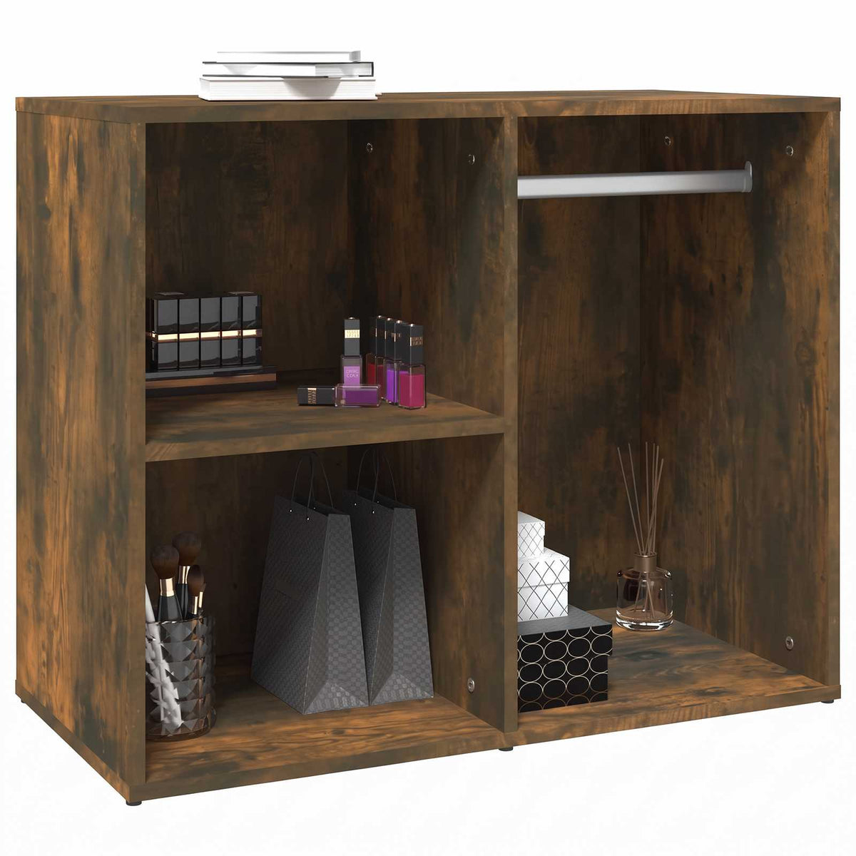 Dressing Cabinet 80x40x65 cm Engineered Wood Smoked oak