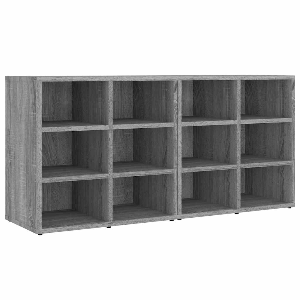 vidaXL Shoe Cabinets 2 pcs Grey Sonoma 52,5x30x50 cm 2