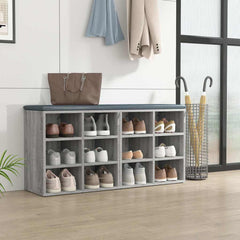 vidaXL Shoe Cabinets 2 pcs Grey Sonoma 52,5x30x50 cm 3