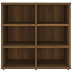 vidaXL Shoe Cabinet Brown Oak 52.5x30x50 cm 5