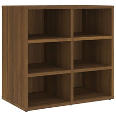 vidaXL Shoe Cabinets 2 pcs Brown Oak 52,5x30x50 cm 5