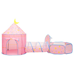 vidaXL Children Play Tent Pink 301x120x128 cm 5