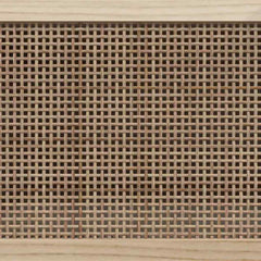 vidaXL TV Cabinet White 80x30x40 cm Solid Wood Pine and Natural Rattan 6