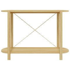 vidaXL Console Table 110x38x75 cm Engineered Wood 5