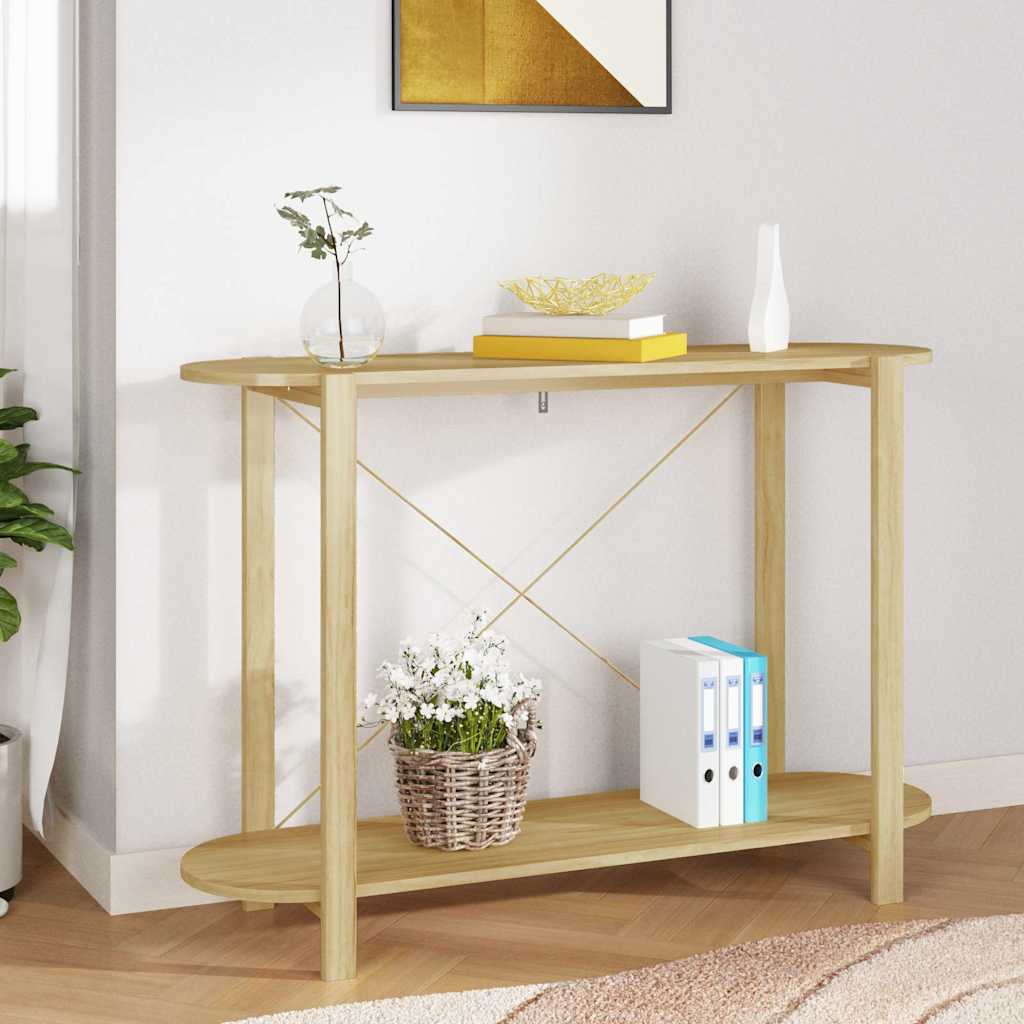 vidaXL Console Table 110x38x75 cm Engineered Wood 1