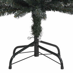 vidaXL Artificial Slim Christmas Tree with Stand Green 150 cm PVC 6
