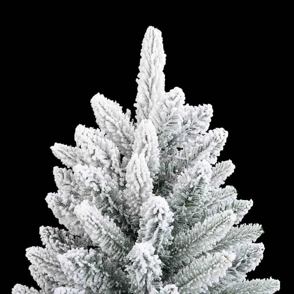 vidaXL Christmas trees Warm White PVC and Plastic and Steel and PE 3