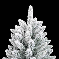 vidaXL Christmas trees Warm White PVC and Plastic and Steel and PE 3