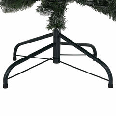 vidaXL Christmas trees Warm White PVC and Plastic and Steel and PE 5