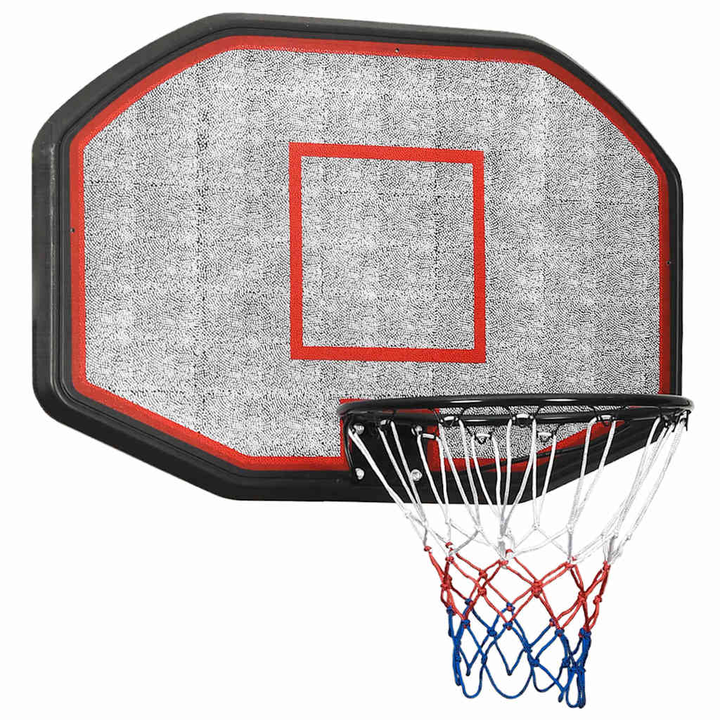 Basketball Backboard Polyethene Black 109 cm 3 cm 71 cm