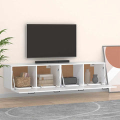 vidaXL Wall Cabinets 2 pcs White 60x36.5x35 cm Engineered Wood 3