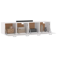 vidaXL Wall Cabinets 2 pcs White 60x36.5x35 cm Engineered Wood 4