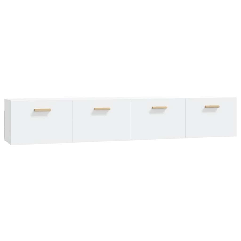 vidaXL Wall Cabinets 2 pcs White 100x36.5x35 cm Engineered Wood 2