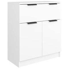 3 Piece Sideboards Engineered Wood White