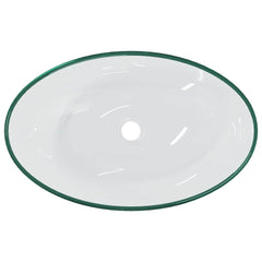vidaXL Basin Tempered Glass 54.5x35x15.5 cm Transparent 5