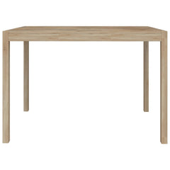 vidaXL Dining Table 110x70x75 cm Solid Wood Acacia 4