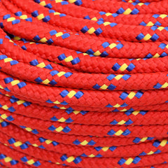 vidaXL Boat Rope Red 10 mm 100 m Polypropylene 4