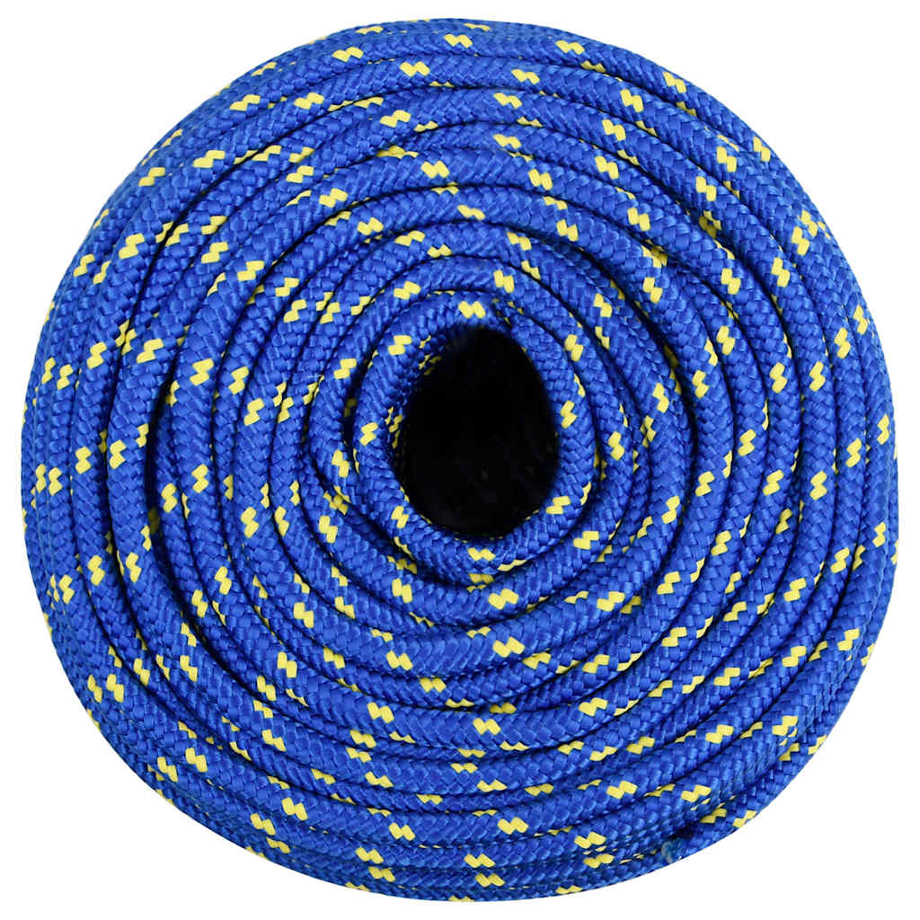 vidaXL Boat Rope Blue 8 mm 250 m Polypropylene 3