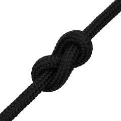 vidaXL Boat Rope Full Black 18 mm 50 m Polypropylene 5