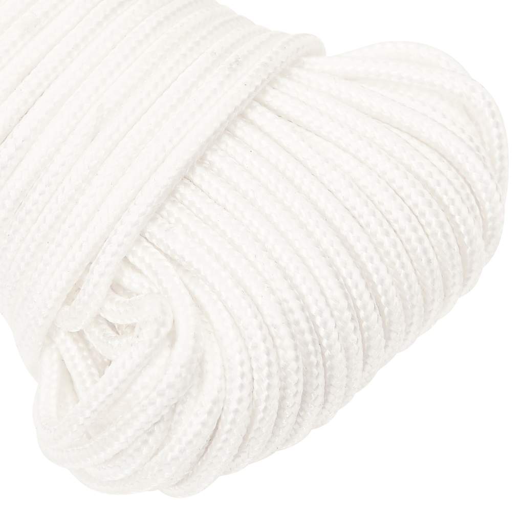 vidaXL Boat Rope Full White 5 mm 500 m Polypropylene 4