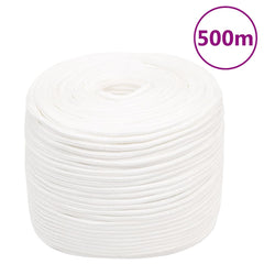 Boat Rope Polypropylene 6 mm in White