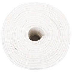 vidaXL Boat Rope Full White 10 mm 250 m Polypropylene 3