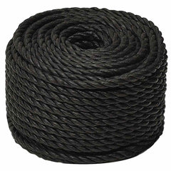 vidaXL Work Rope Black 10 mm 250 m Polypropylene 2