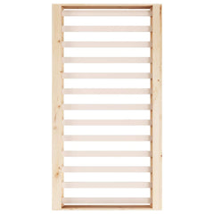 vidaXL Bed Frame without Mattress 90x200 cm Solid Wood 6