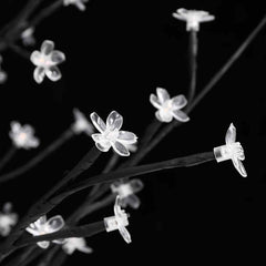 345130 vidaXL Cherry Blossom LED Tree Warm White 84 LEDs 120 cm 5