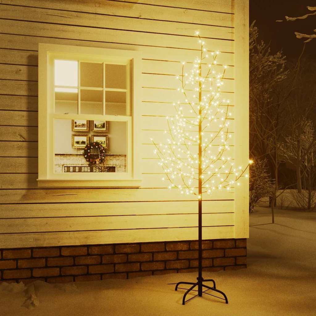 Cherry Blossom LED Tree Warm White 84 LEDs 220 cm