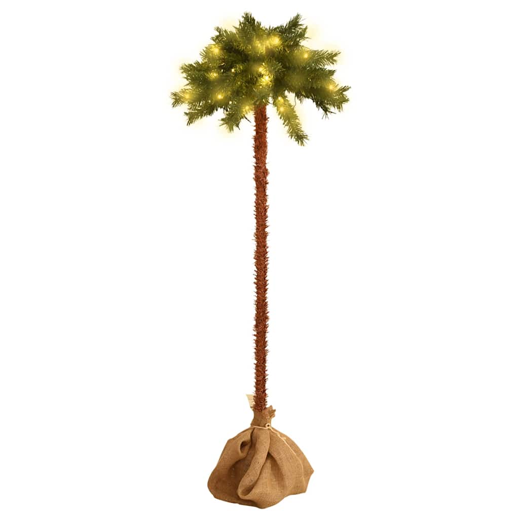 vidaXL Christmas Tree with LEDs 210 cm 1
