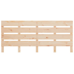vidaXL Headboard 120x3x80 cm Solid Wood Pine 4