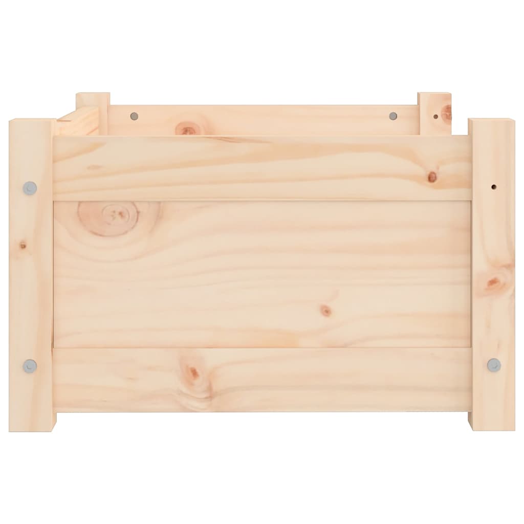 vidaXL Dog Bed 55.5x45.5x28 cm Solid Pine Wood 6