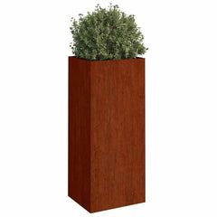 vidaXL Planter 32x29x75 cm Corten Steel 3