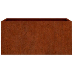 vidaXL Planter 62x30x29 cm Corten Steel 5