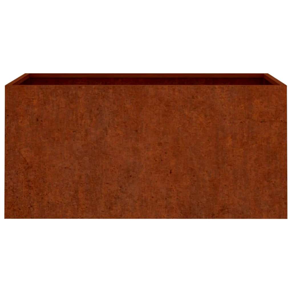 vidaXL Planter 62x40x39 cm Corten Steel 5