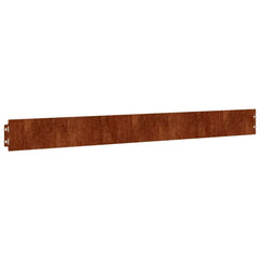 vidaXL Lawn Edgings 10 pcs 10x103 cm Flexible Corten steel 3