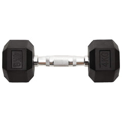 vidaXL Dumbbells 2 pcs 4 kg Total Cast Iron 4