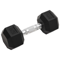 vidaXL Dumbbells 2 pcs 8 kg Total Cast Iron 2