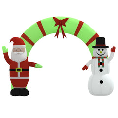 Christmas Inflatable Arch Gate LED 380 cm Model 1