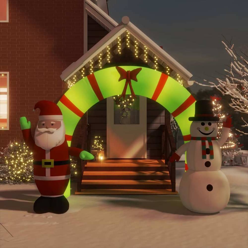 Christmas Inflatable Arch Gate LED 380 cm Model 1