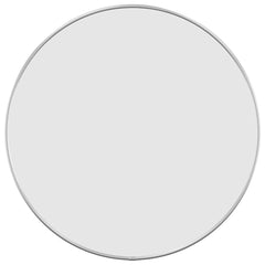 vidaXL Wall Mirror Silver Ø 50 cm Round 2