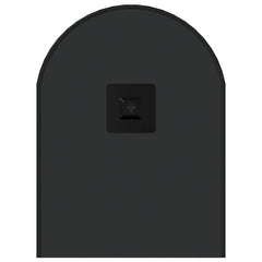 vidaXL Wall Mirror Black 60x25 cm Oval 5