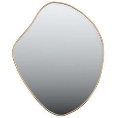 vidaXL Wall Mirror Gold 60x50 cm 2