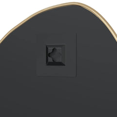 vidaXL Wall Mirror Gold 60x50 cm 5
