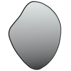vidaXL Wall Mirror Black 60x50 cm 3